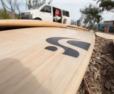 surf board detail